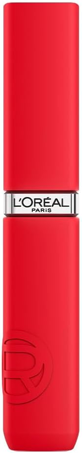 A L'Oréal Paris, Infallible Le Matte Resistance, Labial Líquido Mate Larga Duración 16hr, Color Intenso con Ácido Hialurónico, Tono French Kiss 245, 5ml.