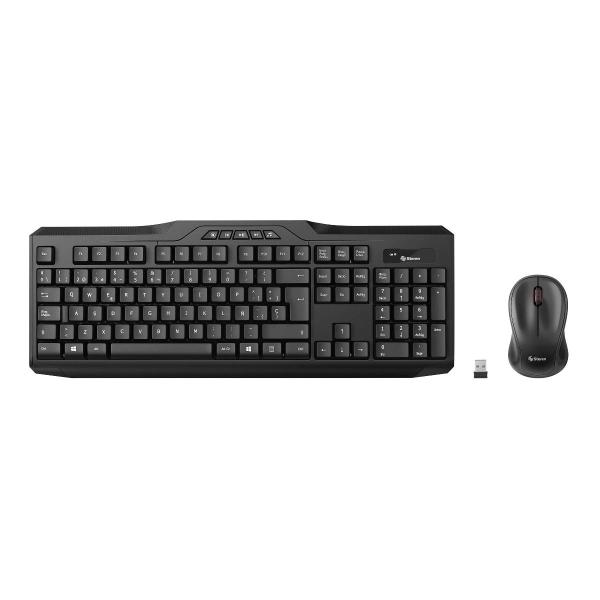 Juego de teclado y mouse inalambricos com-655 steren