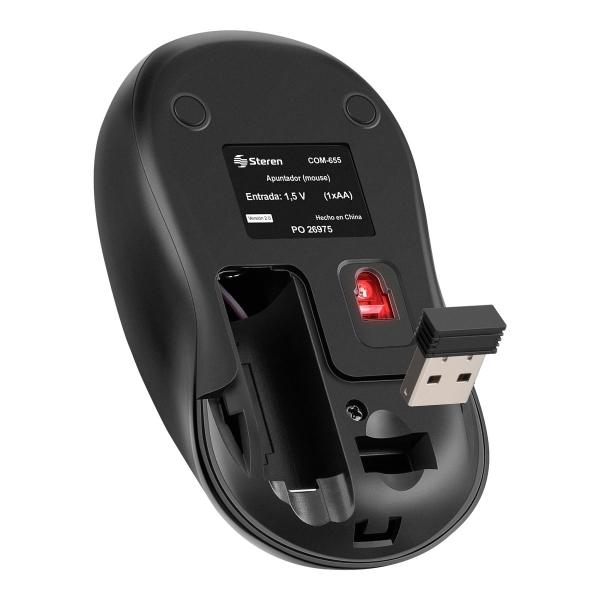 Juego de teclado y mouse inalambricos com-655 steren