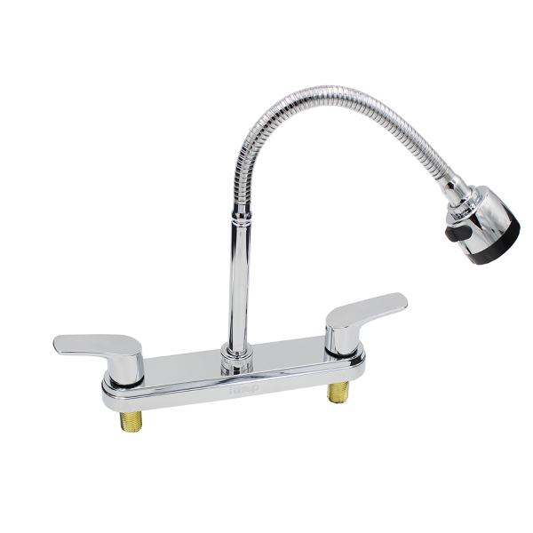 Llave Mezcladora Fregadero Tarja Cocina Pato 2 Funciones