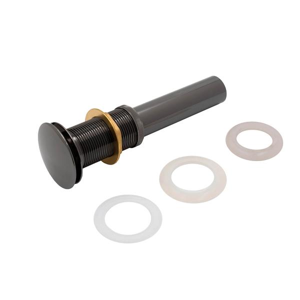  Ovalin Lavabo Cuadrado Acero Inoxidable 304 Negro Super Lujo