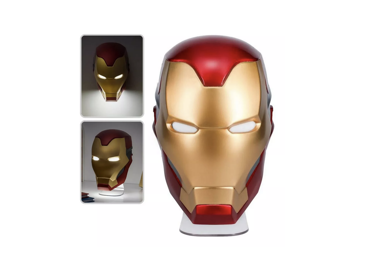 Lampara Casco De Iron Man Avengers Decorativa.