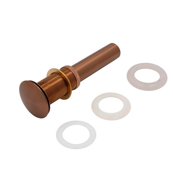Ovalin Lavabo Rectangular Acero Inoxidable 304 Cobre Lujo