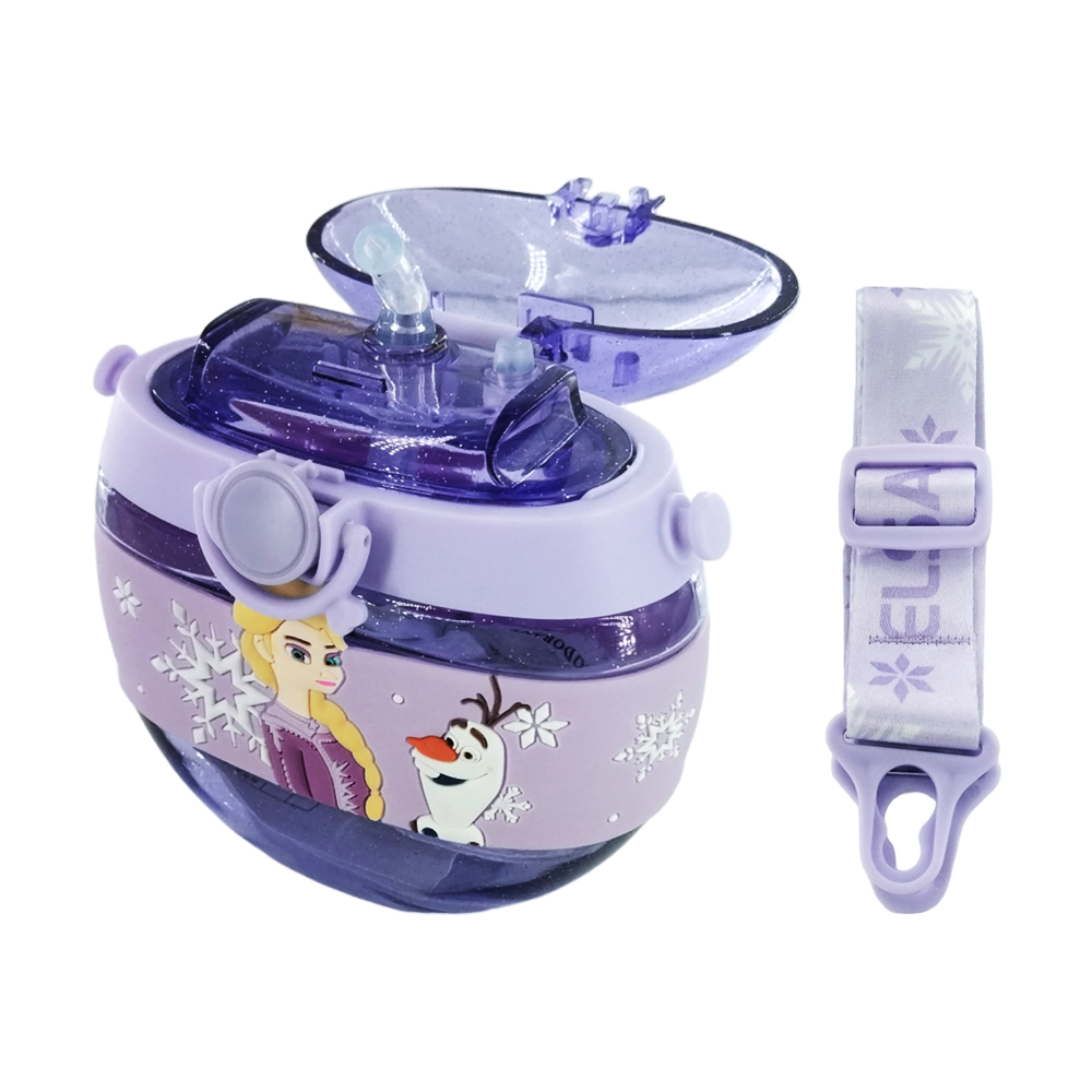Botella Cantimplora Dona Vaso dibujos animados 420 Ml Niñ@s LILA 