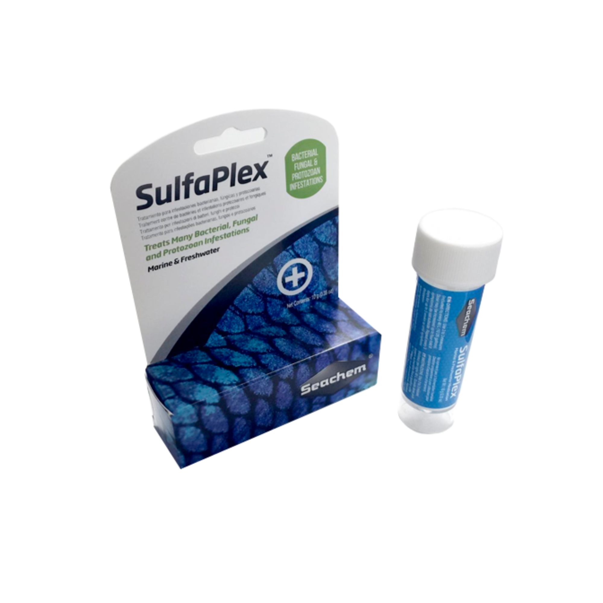 Medicamento sulfathiazole seachem 10 gr.