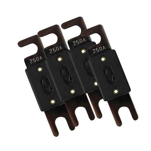 Paquete de 4 Fusibles ANL Marinos Wet Sounds WW-ANL 250 250 Amperes 