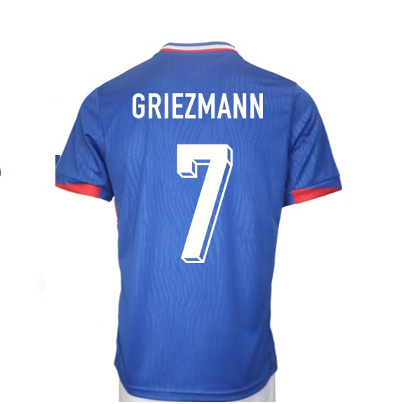 Nuevo! Jersey Francia Euro 2024/2025 Titular Local Azul Griezmann 7 Talla XL.