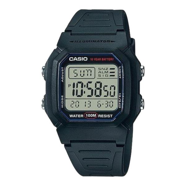 SET DE RELOJES CASIO CASUALES COLOR NEGRO W800H1A/W217H1AVCF