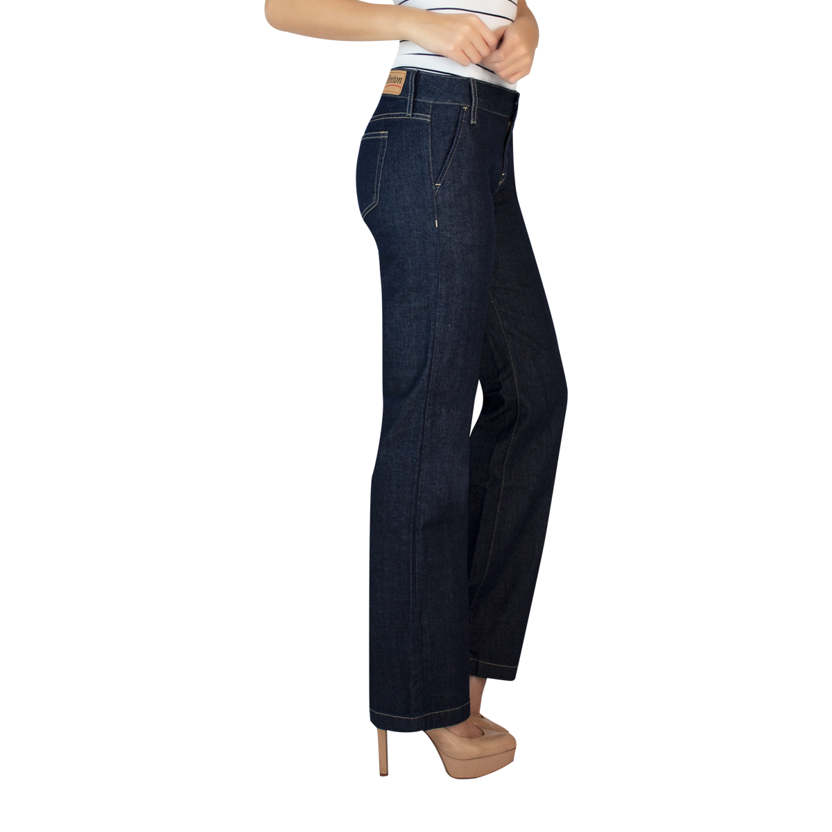Jeans Mujer Bootcut Breton.
