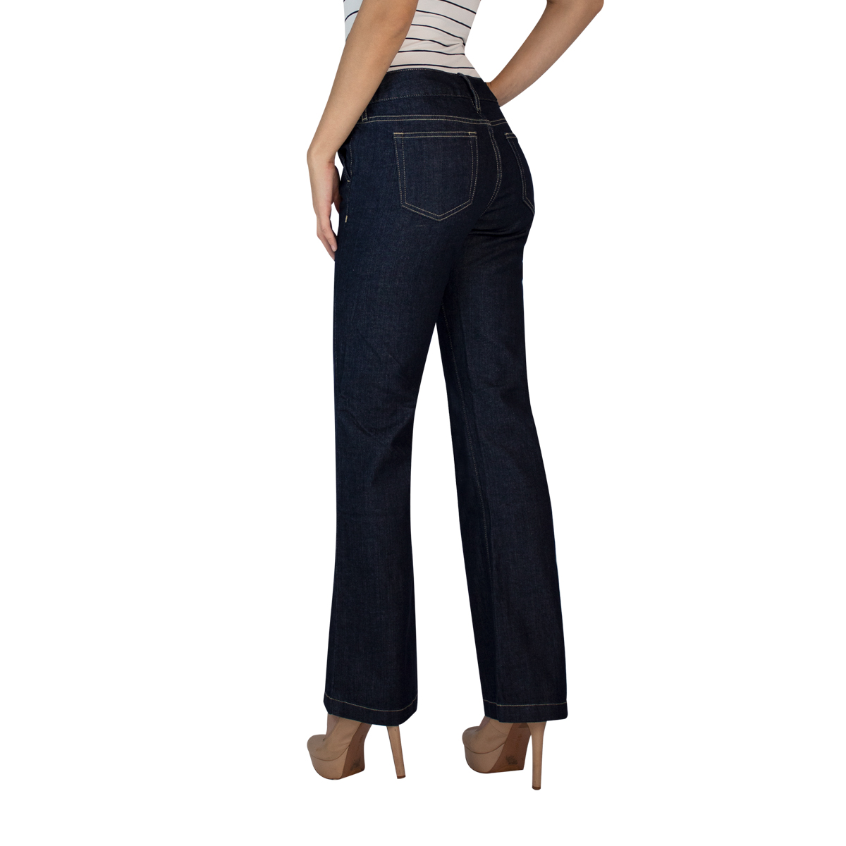 Jeans Mujer Bootcut Breton.