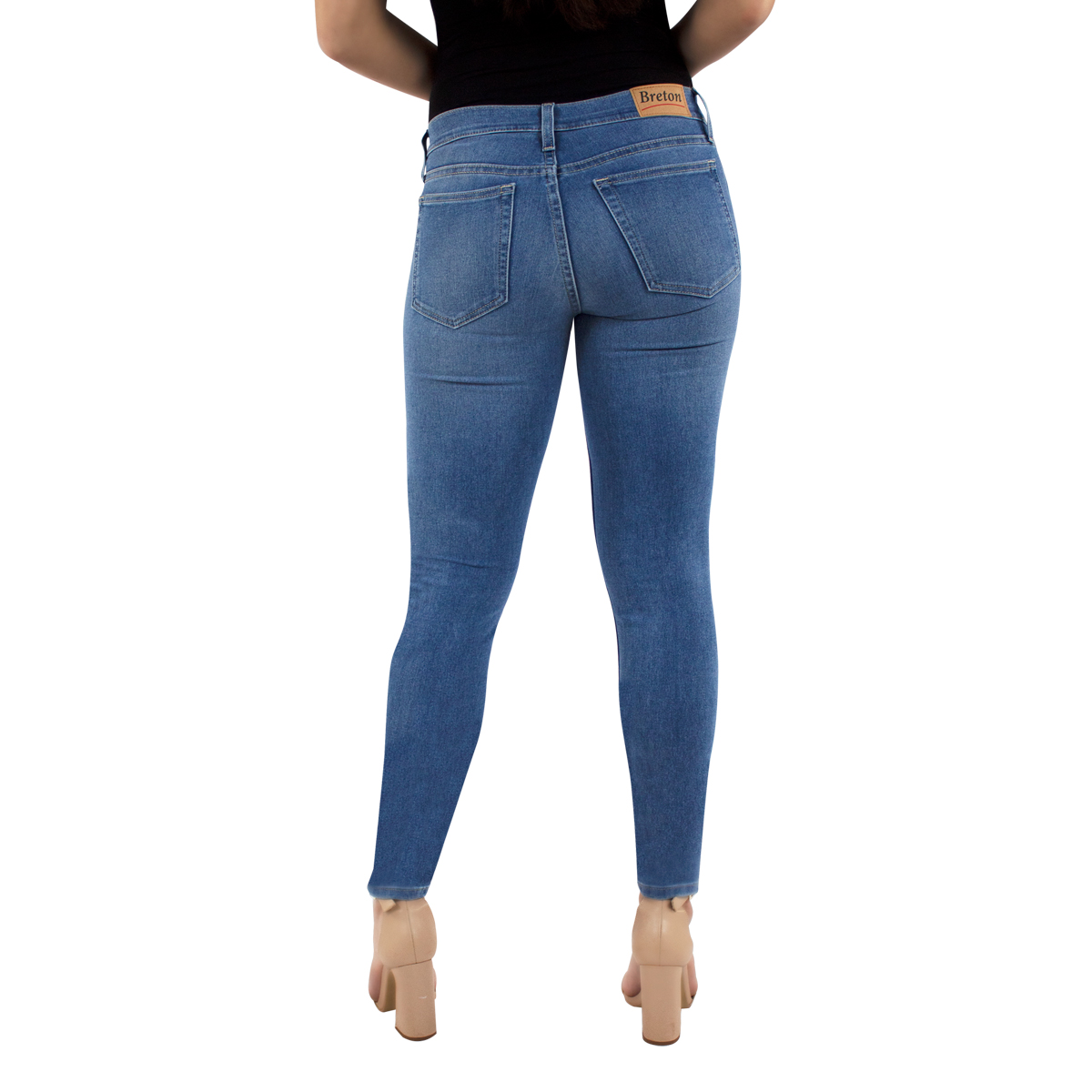Jeans Mujer Skinny Breton.