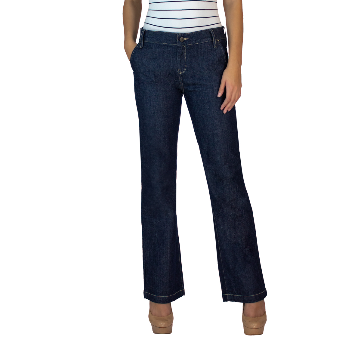 Jeans Mujer Bootcut Breton.