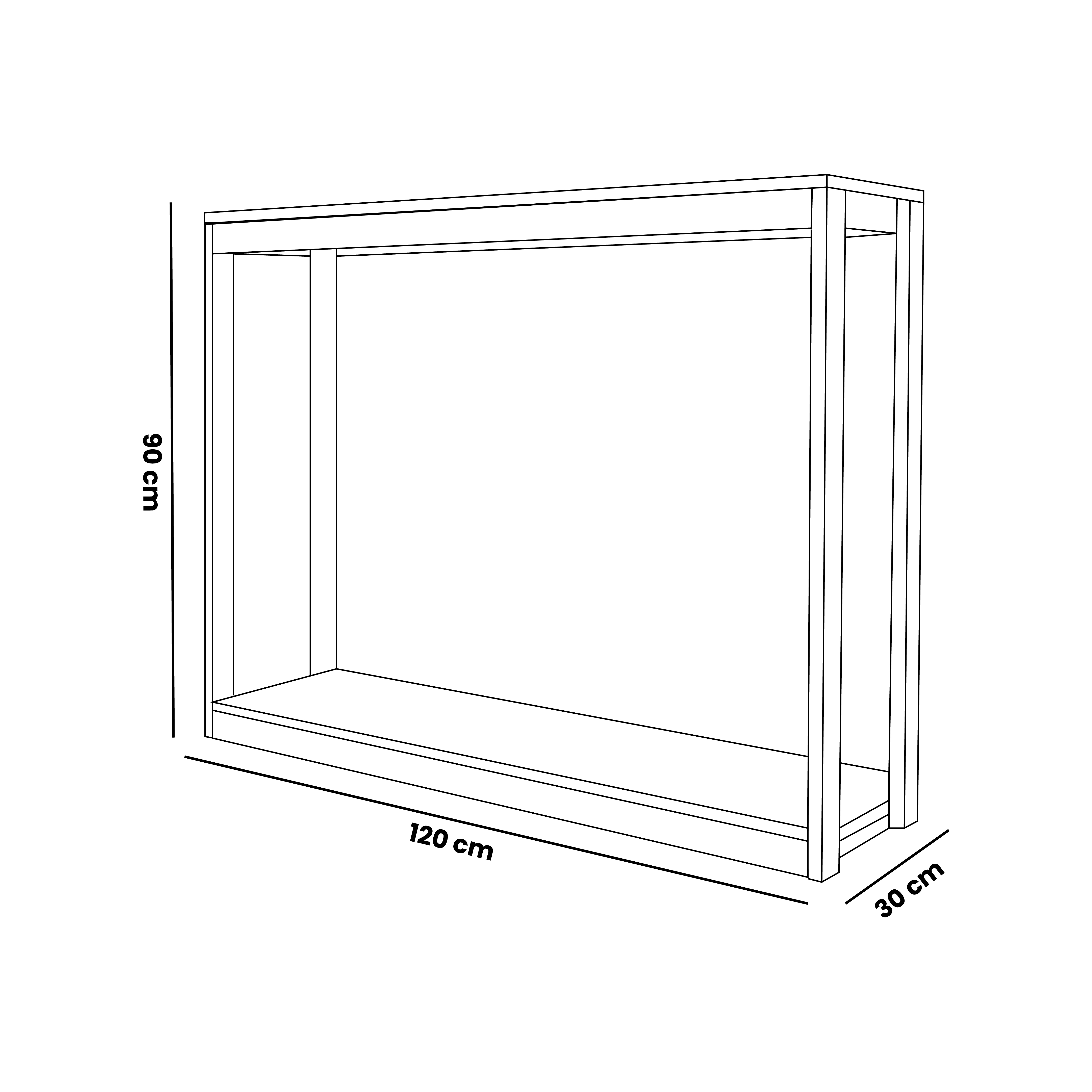 Mueble recibidor- Credenza- mueble entrada de casa- de madera con melamina