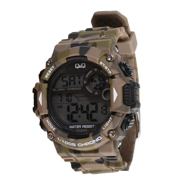 Reloj Q&Q Unisex Digital Resistente al Agua Camuflaje M146J004Y