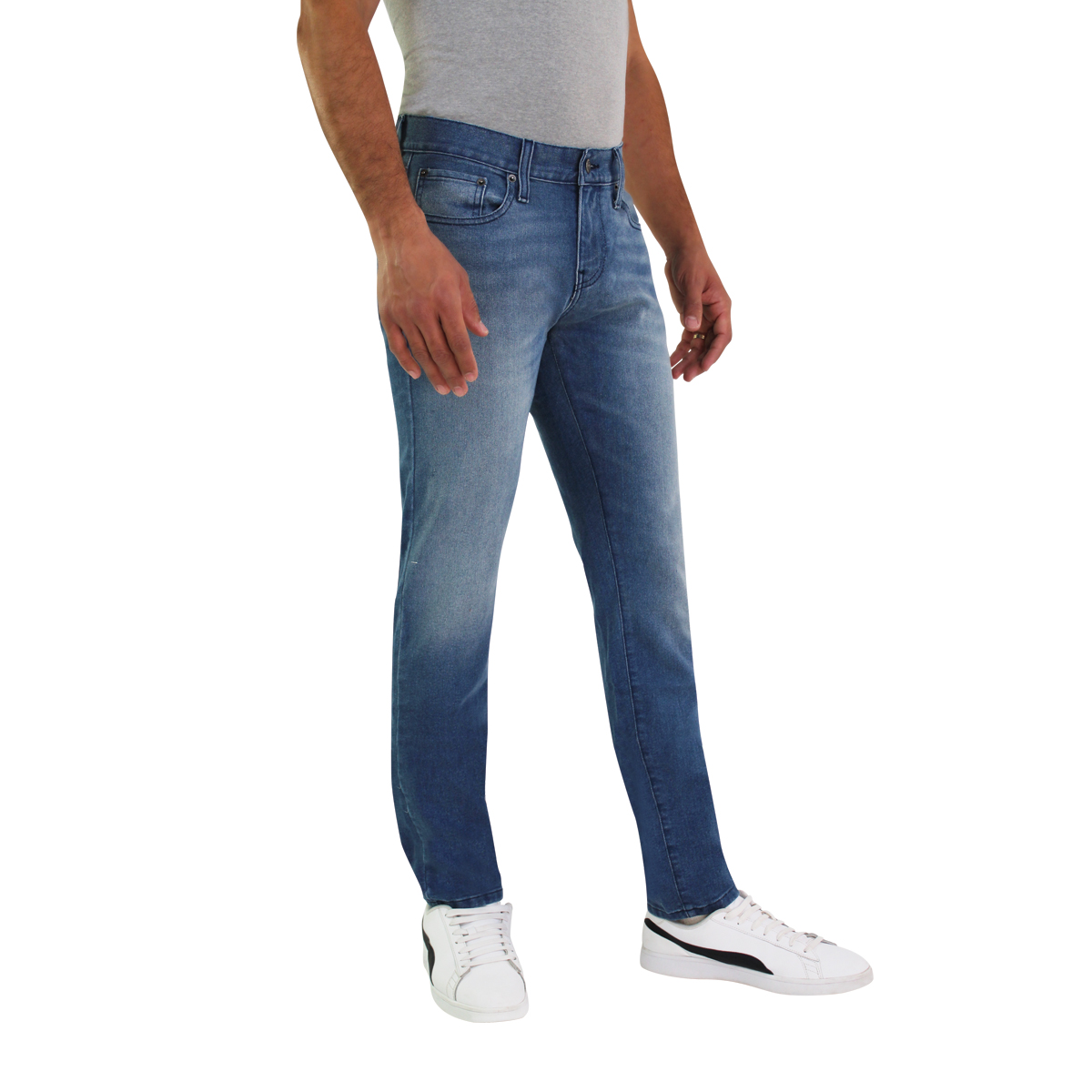 Jeans Innermotion Azul Claro Corte Slim Estilo 3350 Para Hombre.