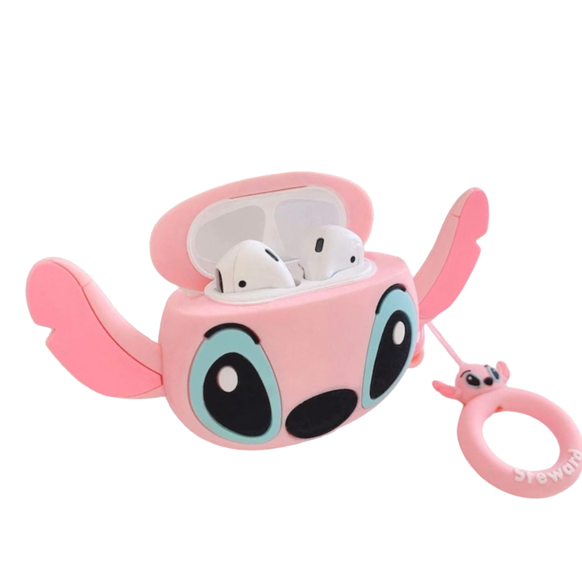 Funda Case Protector Compatible Con AirPods Pro 2da Generacion Stitch Angel.