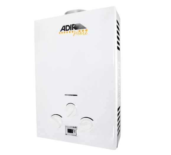 Calentador De Paso Adir De 6 Lts 2370 Color Blanco.