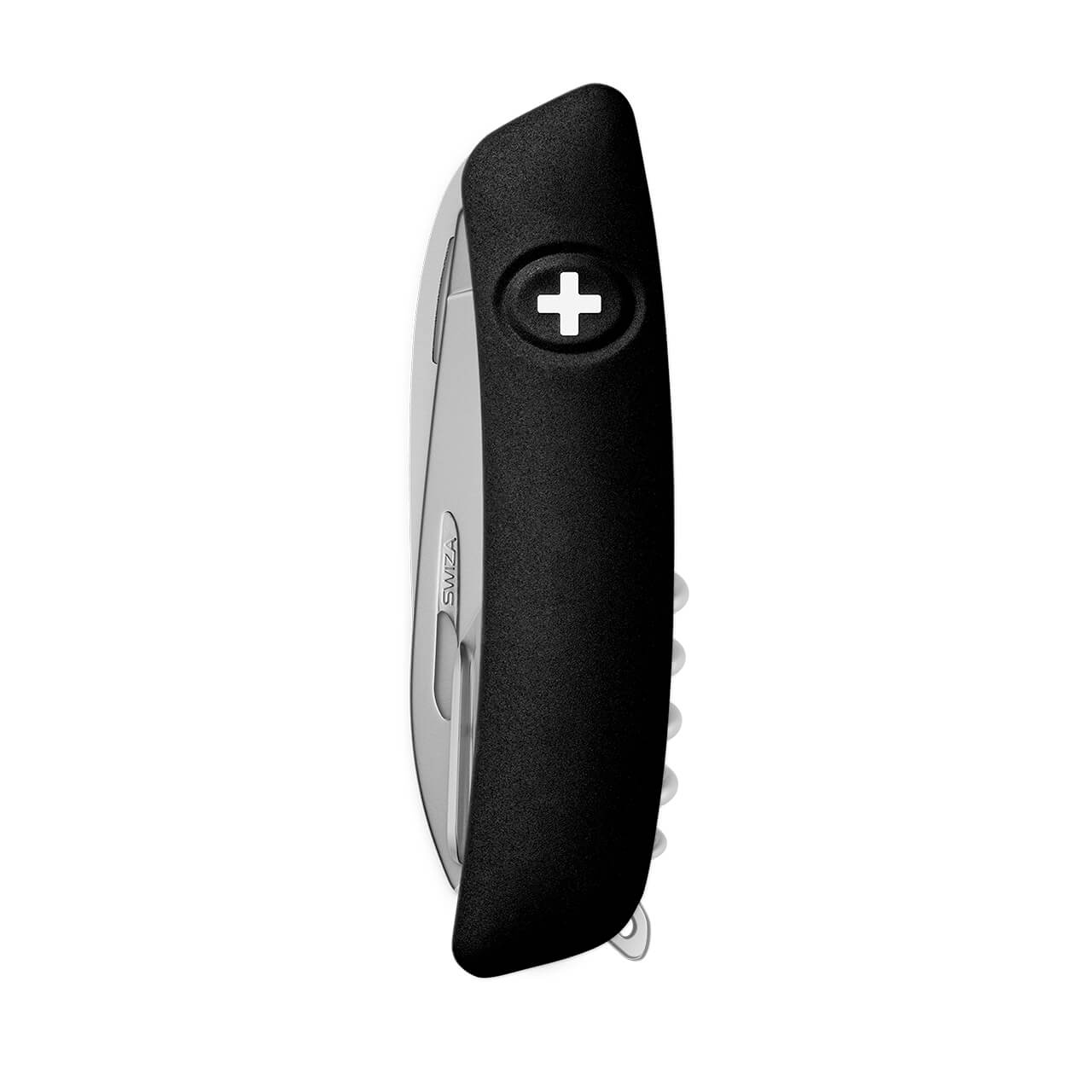 Navaja SWIZA KNR.0056.1010 ALLMATT Standard D05, 13 funciones, negro.