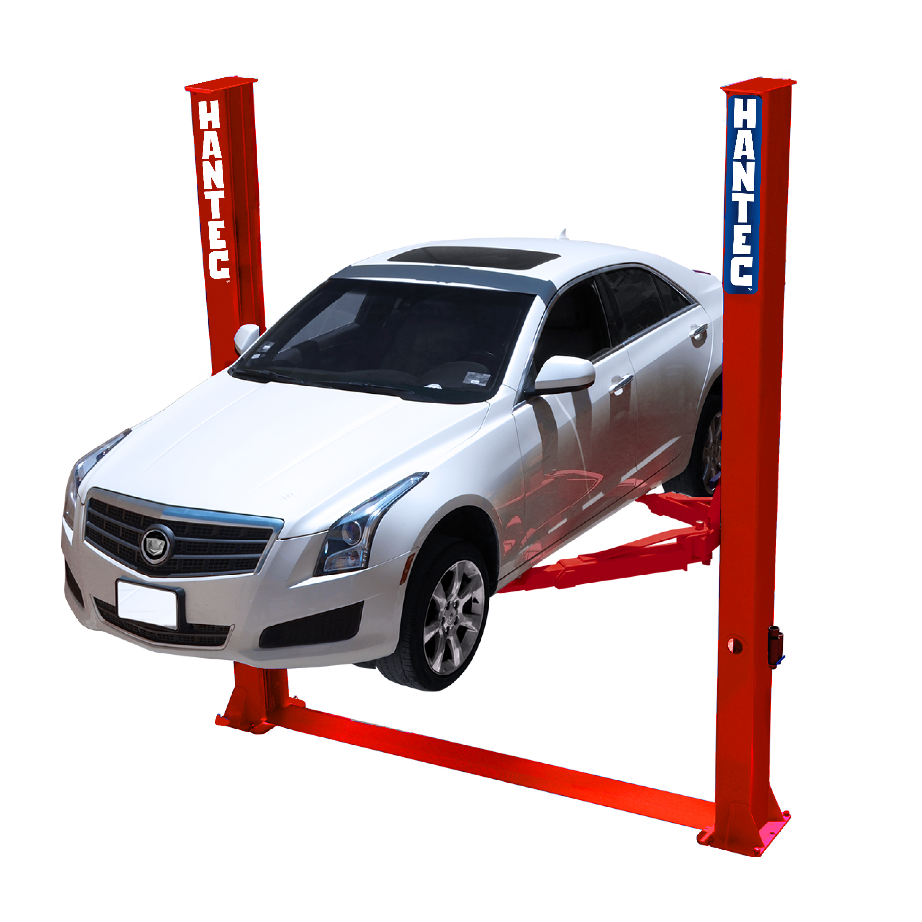 Rampa Automotriz Hidráulica 2 Postes Altura Libre 10,500 Lb Motor 110V