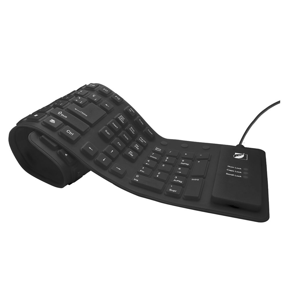 Teclado flexible green leaf sale