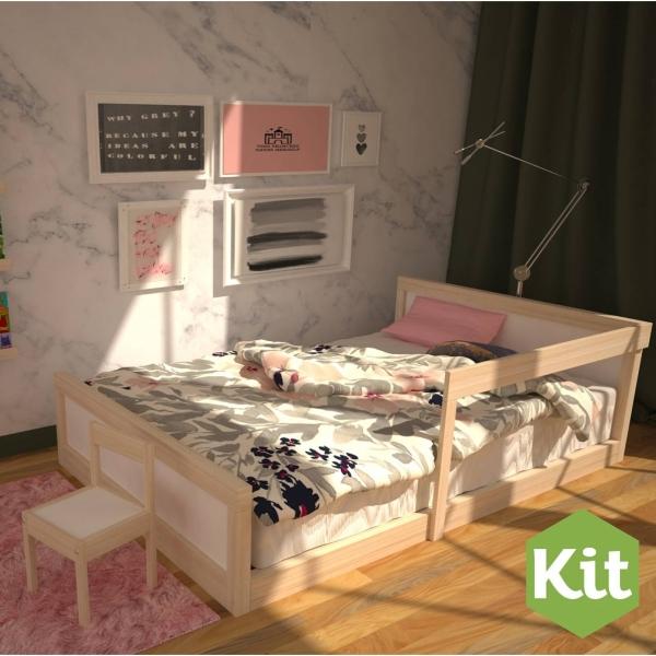 CAMA MONTESSORI MATRIMONIAL