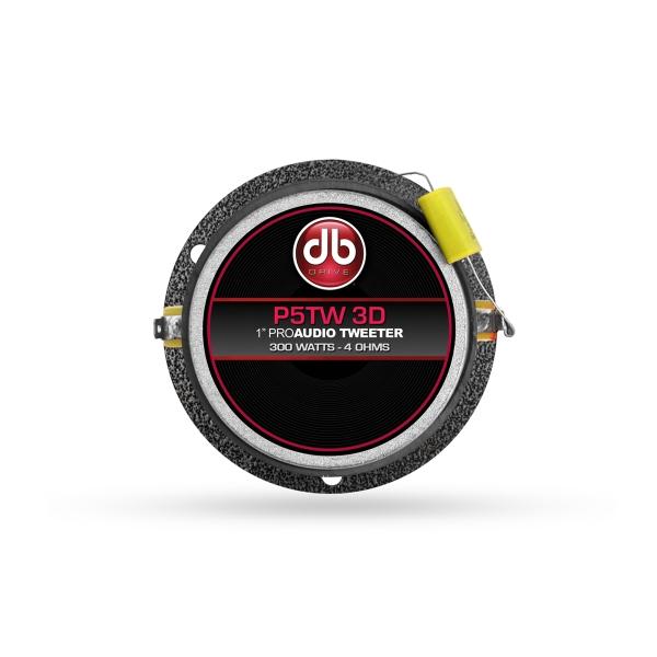 Set de Tweeters de Competencias DB Drive P5TW 3D 300 Watts 1 Pulgada 