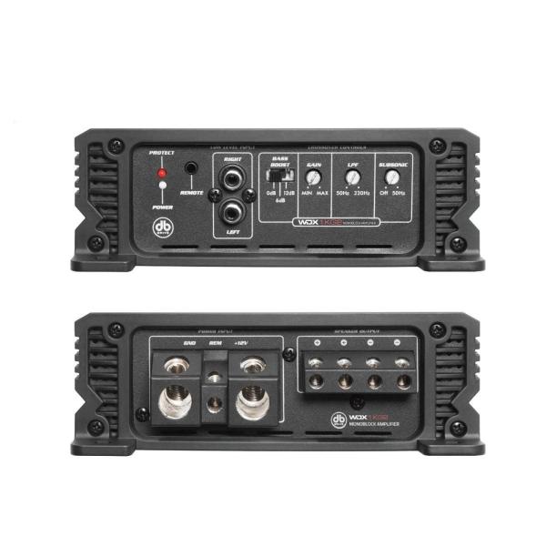 Amplificador Monoblock DB Drive WDX 1KG2 1000 Watts Cla ... 
