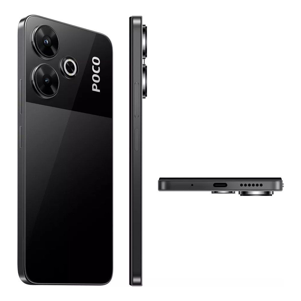 Xiaomi Poco M6 128GB 6GB RAM Dual SIM 5000 mAh Negro (Nacional).