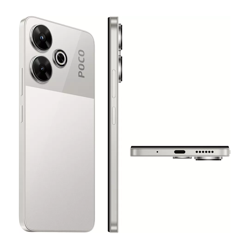 Xiaomi Poco M6 128GB 6GB RAM Dual SIM 5000 mAh Plata (Nacional)