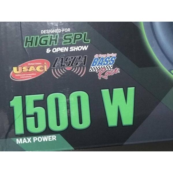 Subwoofer Doble Bobina Atomic Audio COBALT12 1500 Watts 12 Pulgadas 4 Ohms 750 Watts RMS High SPL y  