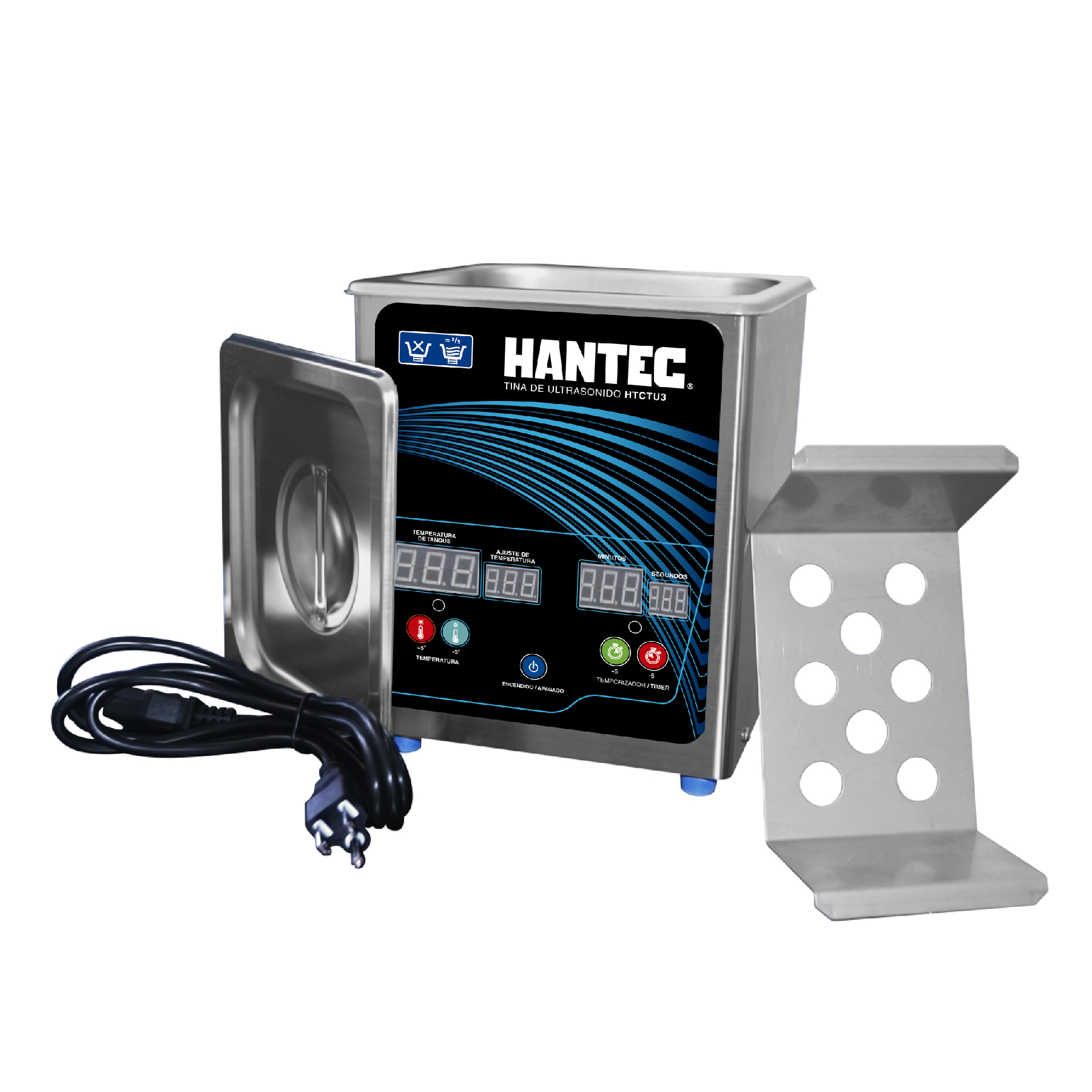 Tina De Ultrasonido 1.8 L Temperatura .