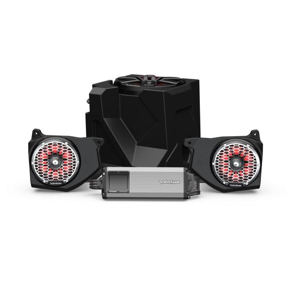 Sistema de Audio Ranger Stage-5 Rockford Fosgate RNGR18RC-STG5 para Ride Command 