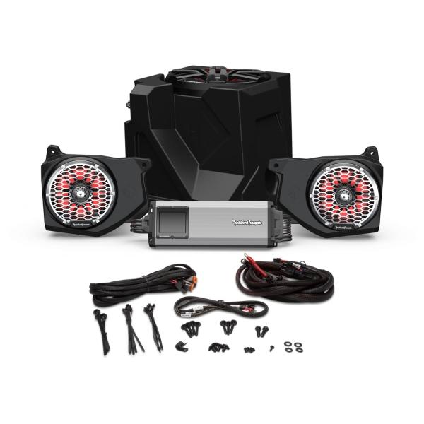 Sistema de Audio Ranger Stage-5 Rockford Fosgate RNGR18RC-STG5 para Ride Command 