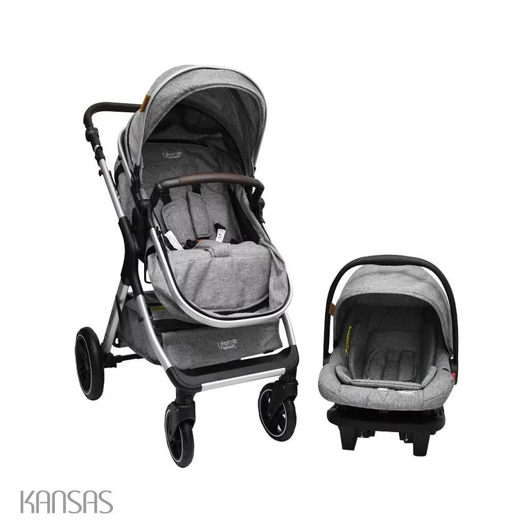 Carriola Infanti Kansas Gris.
