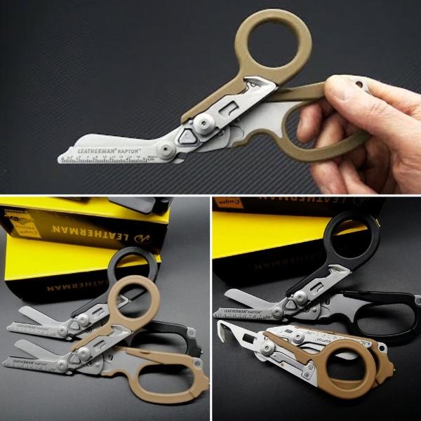 Tijera de Rescate RAPTOR RESCUE Tan Leatherman