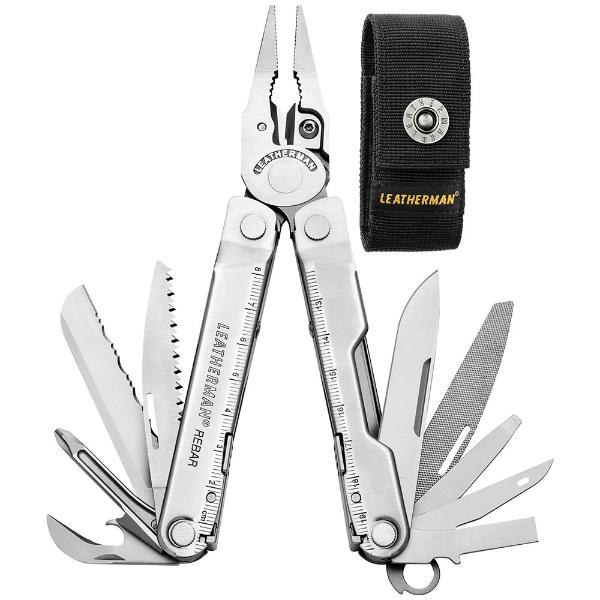 Multiherramienta REBAR Plata Leatherman
