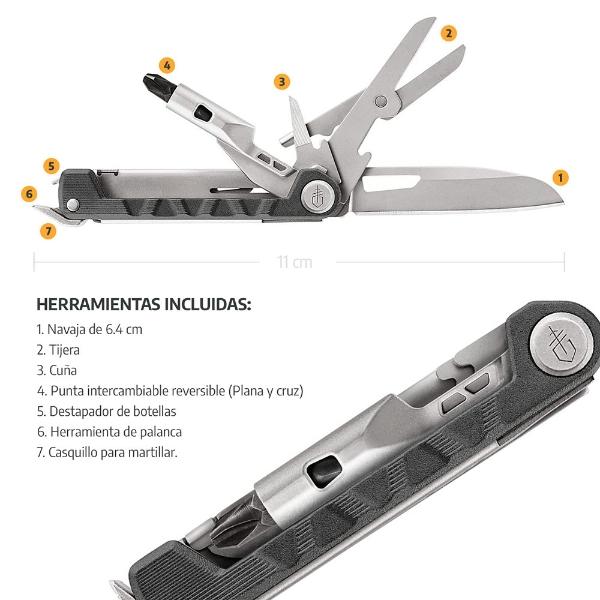Kit De Multiherramienta Con Accesorios SURGE Negro Leatherman