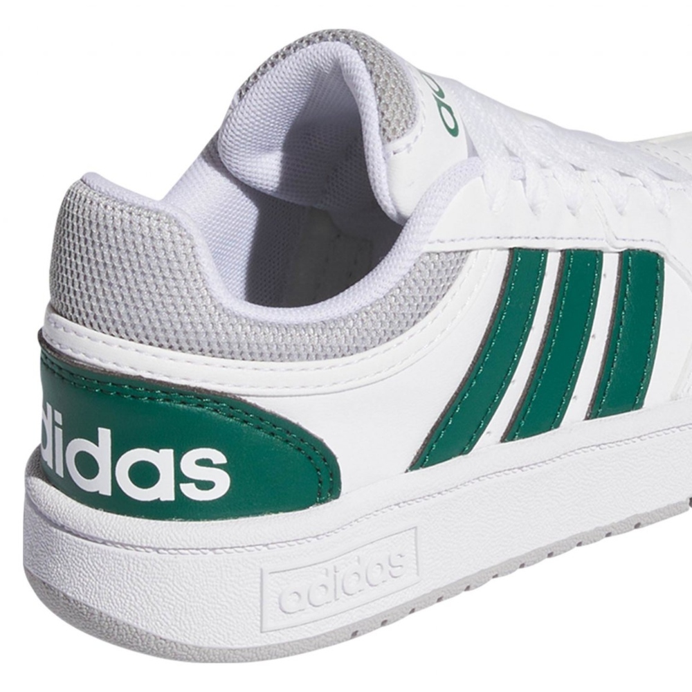 Tenis Adidas Hoops 3.0 K Blanco-Verde Unisex IG3830 .