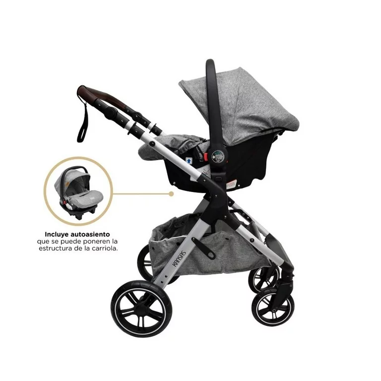 Carriola Infanti Kansas Gris.