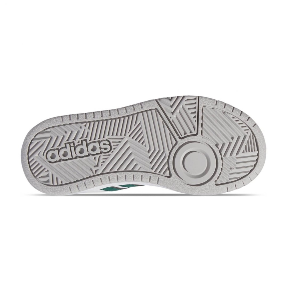 Tenis Adidas Hoops 3.0 K Blanco-Verde Unisex IG3830 .