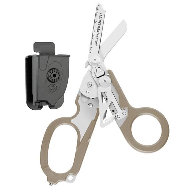 Tijera de Rescate RAPTOR RESCUE Tan Leatherman