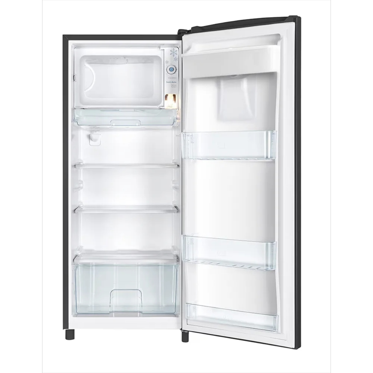 Refrigerador Hisense RR63D6WBX 7 Pies C/Despachador Negro ORTY.