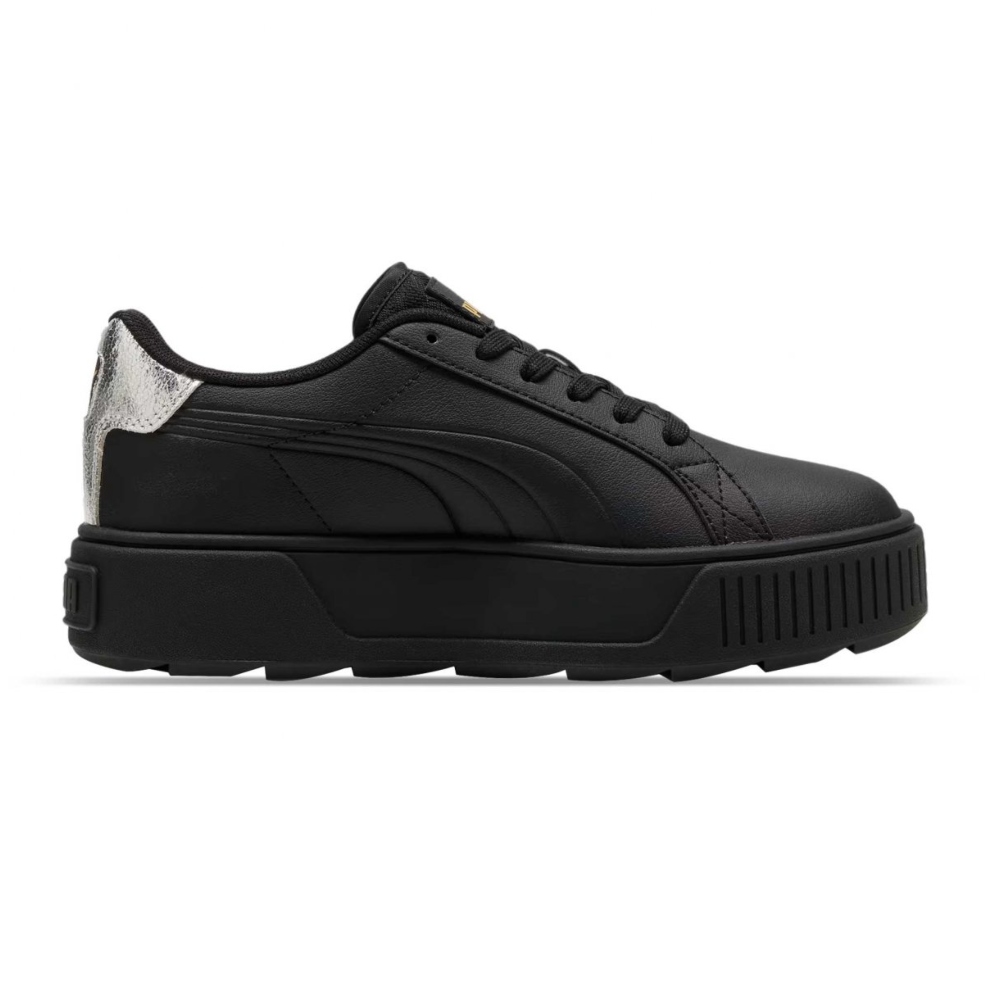 Tenis Puma Karmen Metallic Shine Negro Dama 395099 02