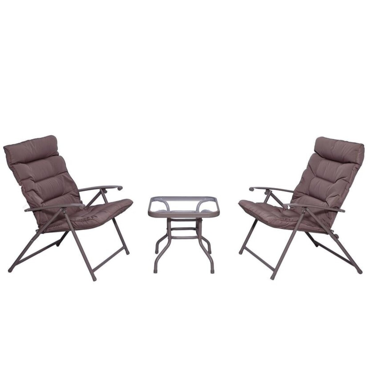 Juego de Balcón Plegable Sao Paulo Taupe Home Collection.