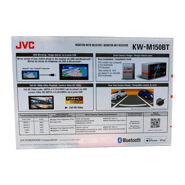 Autoestéreo Pantalla Jvc Kw-m150bt Mirror Link 