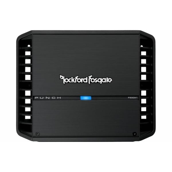 Amplificador Full-Range Monoblock Rockford Fosgate P300X1 300 Watts Clase AB Punch Series 
