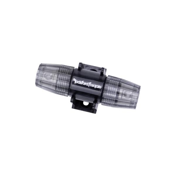 Portafusible AGU Impermeable para amplificador Rockford Fosgate RFFAGU Calibres 4 u 8 AWG Entrada/Sa 