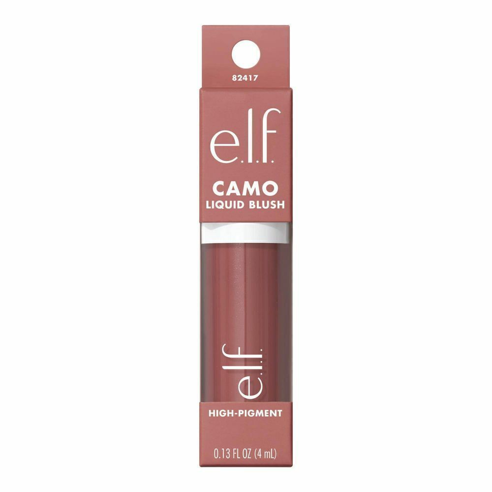 E.l.f. Camo Liquid Blush Tono Suave Mauve.