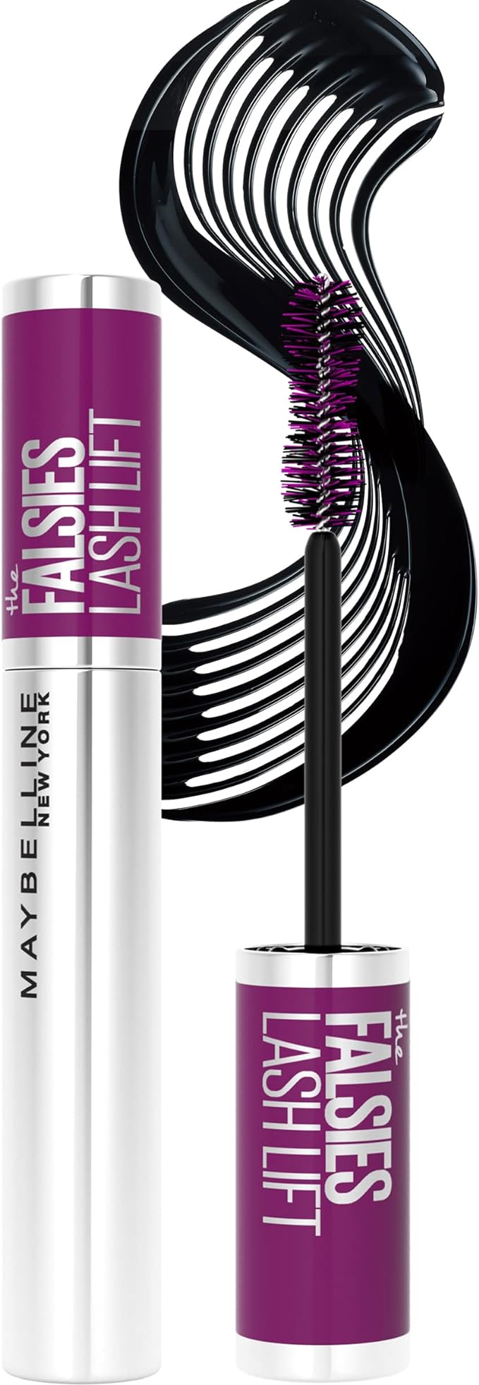 A Maybelline Mascara para pestanas a prueba de agua false lash lift maybelline Negro A Prueba De Agua.