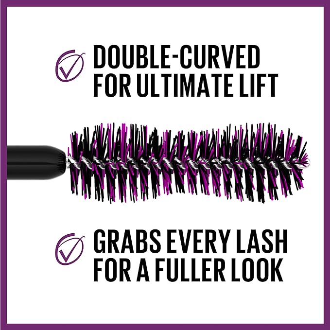 A Maybelline Mascara para pestanas a prueba de agua false lash lift maybelline Negro A Prueba De Agua.
